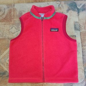 Girls synchilla fleece vest
